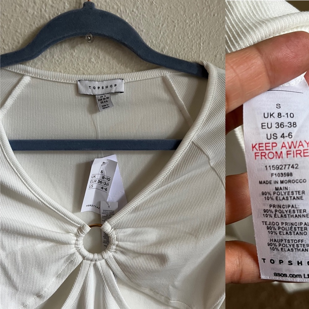 NWT TOPSHOP Bodysuit - Picture 6 of 6